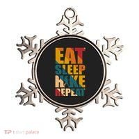 Eat Sleep Hike Repeat Ornament thumb 0