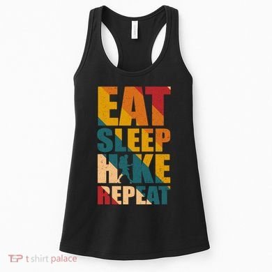 Eat Sleep Hike Repeat Women's Tank Top