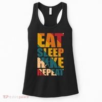 Eat Sleep Hike Repeat Women's Tank Top thumb 0