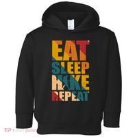 Eat Sleep Hike Repeat Toddler Hoodie thumb 0