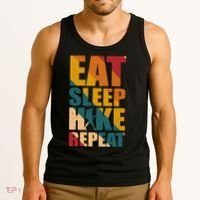 Eat Sleep Hike Repeat Tank Top thumb 3