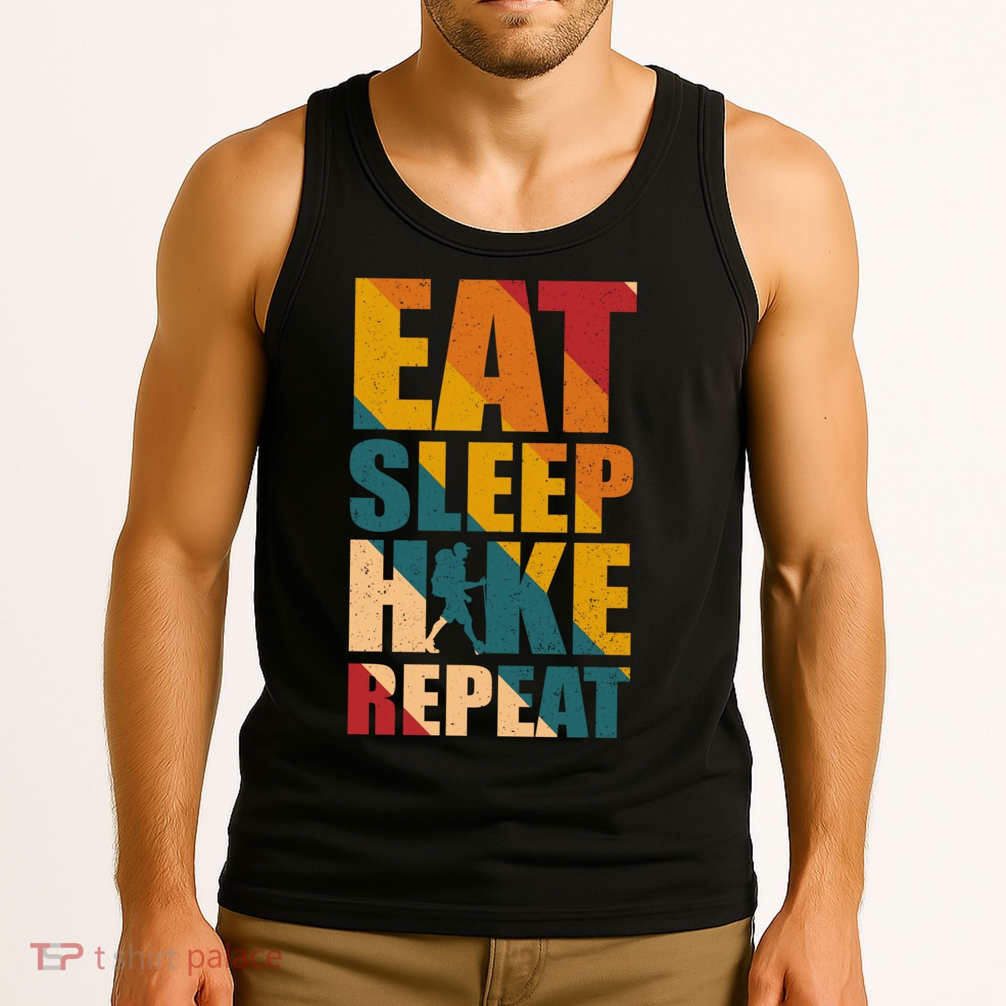 Eat Sleep Hike Repeat Tank Top