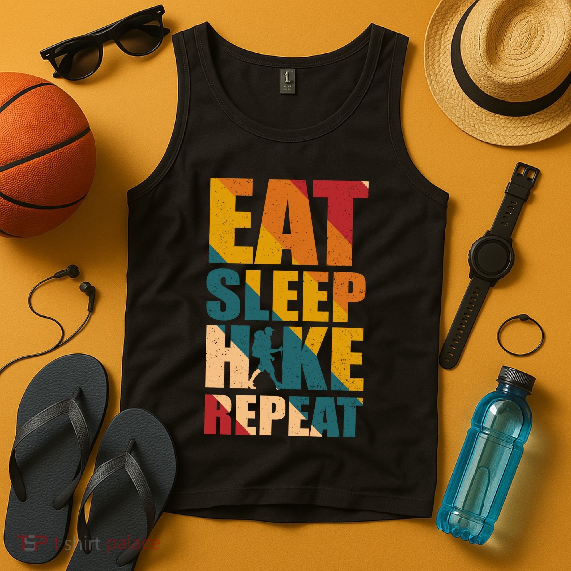 Eat Sleep Hike Repeat Tank Top