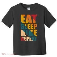 Eat Sleep Hike Repeat Toddler T-Shirt thumb 0