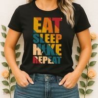 Eat Sleep Hike Repeat Women's T-Shirt thumb 2