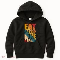 Eat Sleep Hike Repeat Kids Hoodie thumb 0