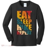 Eat Sleep Hike Repeat Kids Long Sleeve Shirt thumb 0