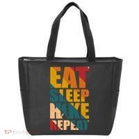 Eat Sleep Hike Repeat Tote Bag thumb 0
