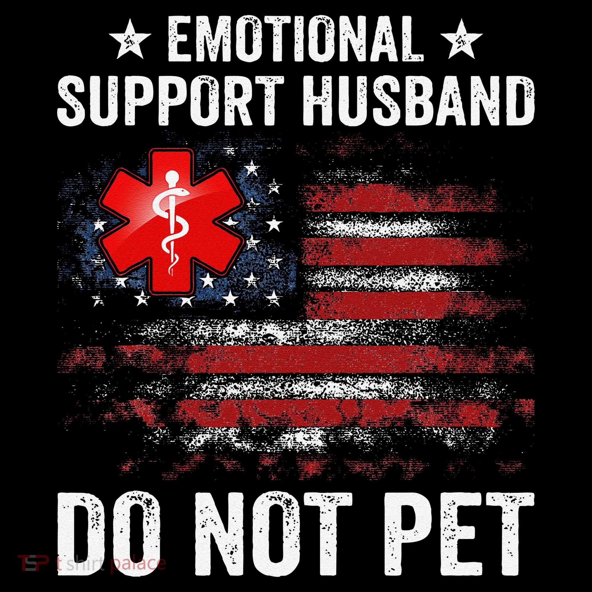 Emotional Support Husband Do Not Pet Marriage Humor Funny Coffee Mug