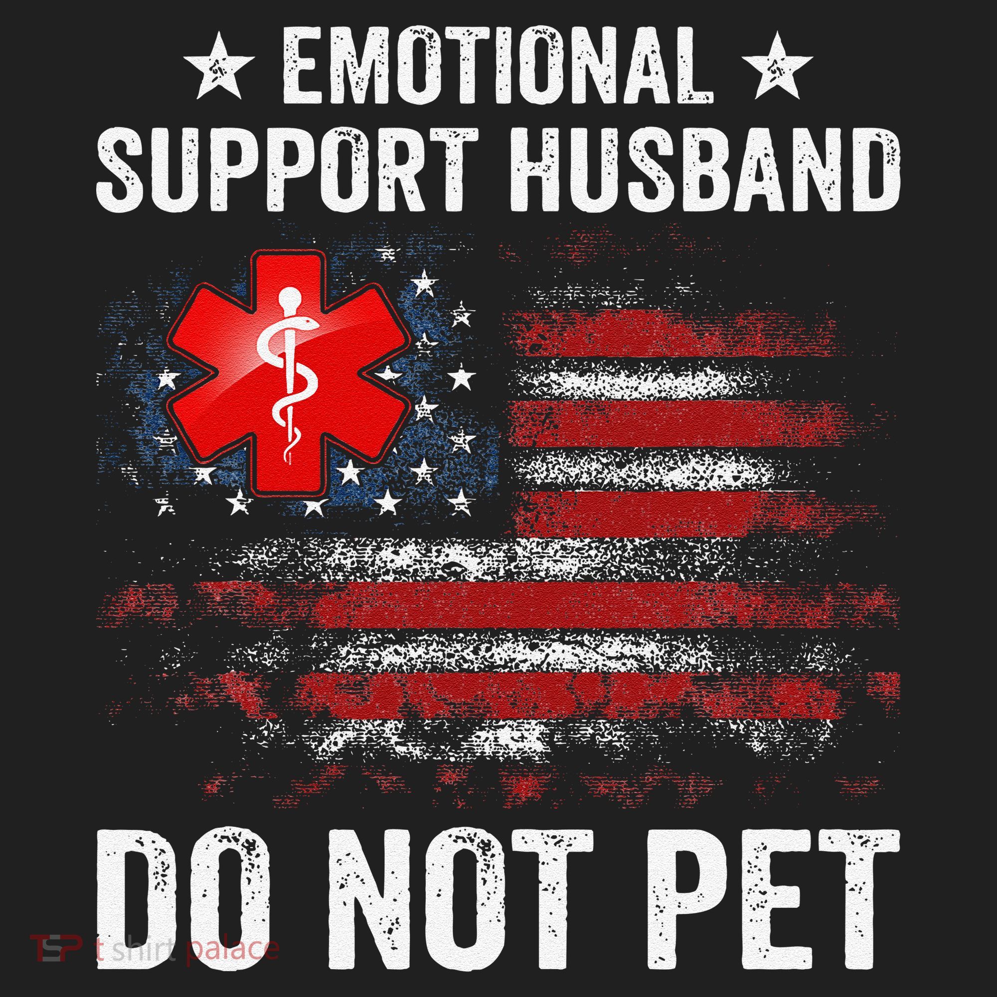 Emotional Support Husband Do Not Pet Marriage Humor Funny Tumbler