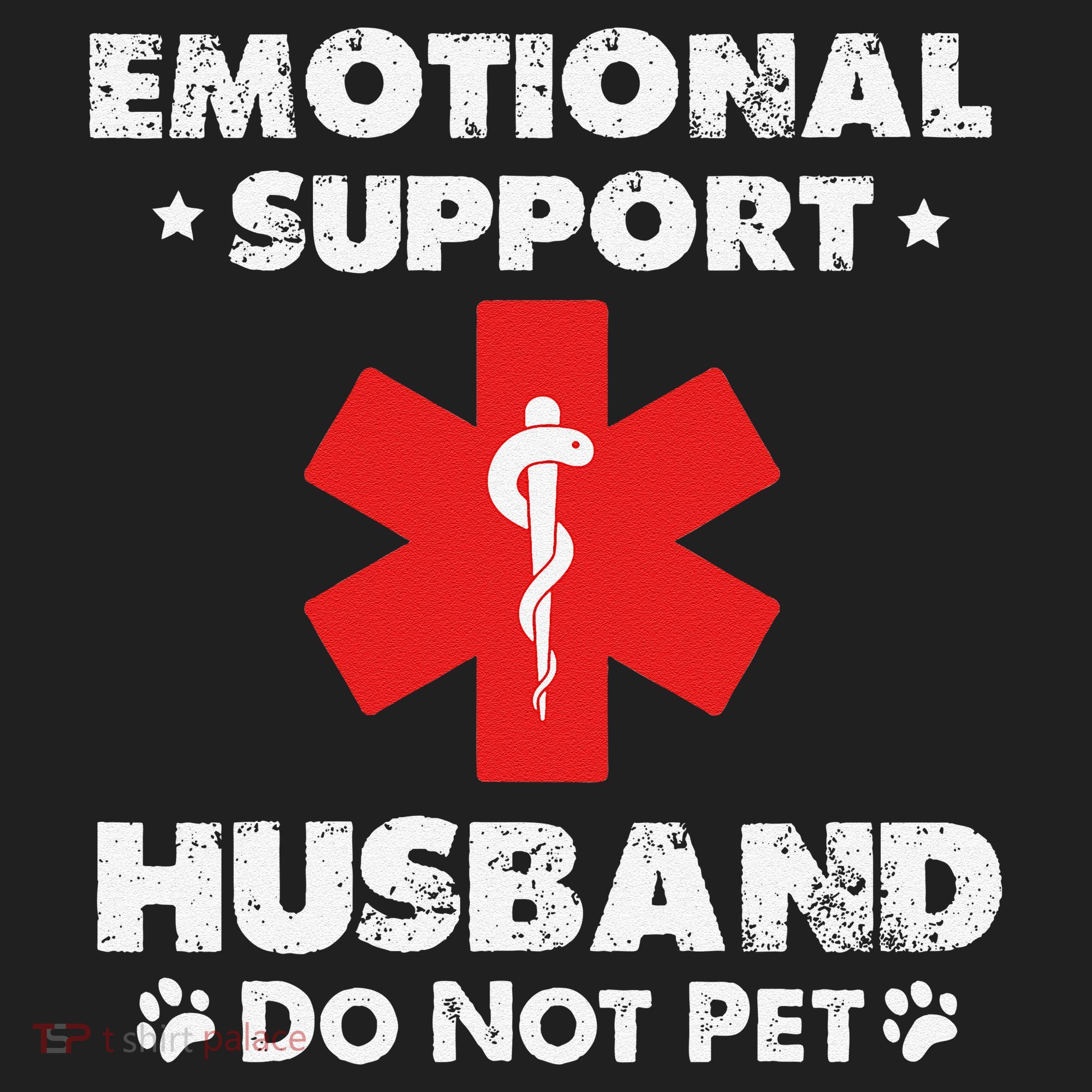 Emotional Support Husband Do Not Pet Tumbler