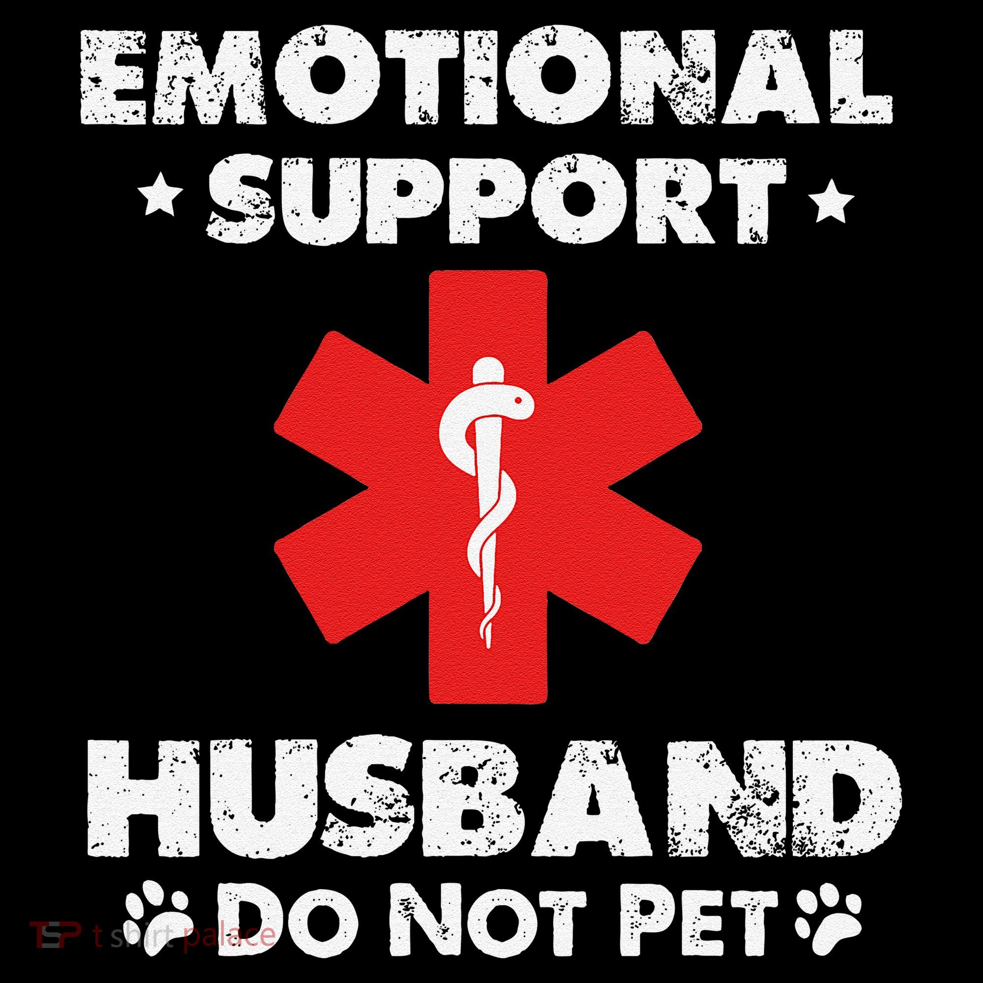 Emotional Support Husband Do Not Pet Tote Bag