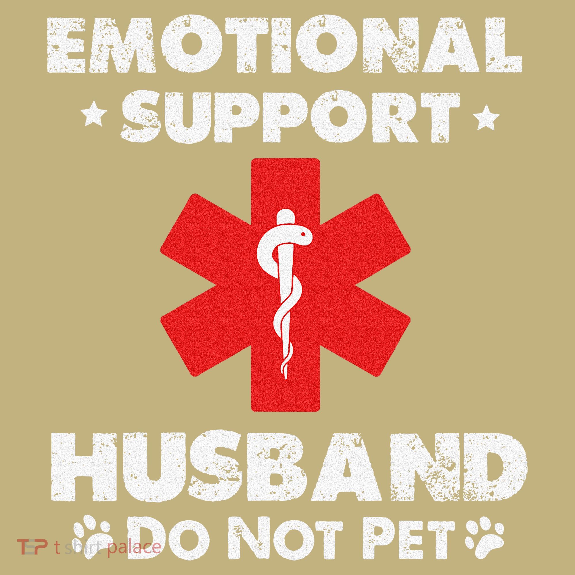 Emotional Support Husband Do Not Pet Polo