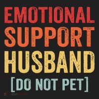 Emotional Support Husband Do Not Pet 15oz Campfire Ceramic Mug thumb 2