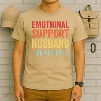 Emotional Support Husband Do Not Pet T-Shirt thumb 6