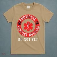 Emotional Support Husband Do Not Pet T-Shirt thumb 5
