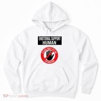 Emotional Support Human Halloween Costume Do Not Pet Me Hoodie thumb 0