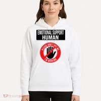 Emotional Support Human Halloween Costume Do Not Pet Me Hoodie thumb 5