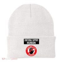 Emotional Support Human Halloween Costume Do Not Pet Me Beanie thumb 0