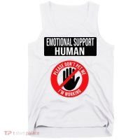 Emotional Support Human Halloween Costume Do Not Pet Me Tank Top thumb 0