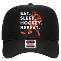 Eat Sleep Hockey Repeat Gift Hat thumb 0