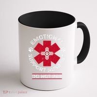 Emotional Support Husband Do Not Pet Coffee Mug thumb 1