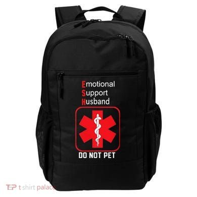 Emotional Support Husband Do Not Pet Backpack