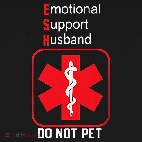 Emotional Support Husband Do Not Pet Bucket Hat