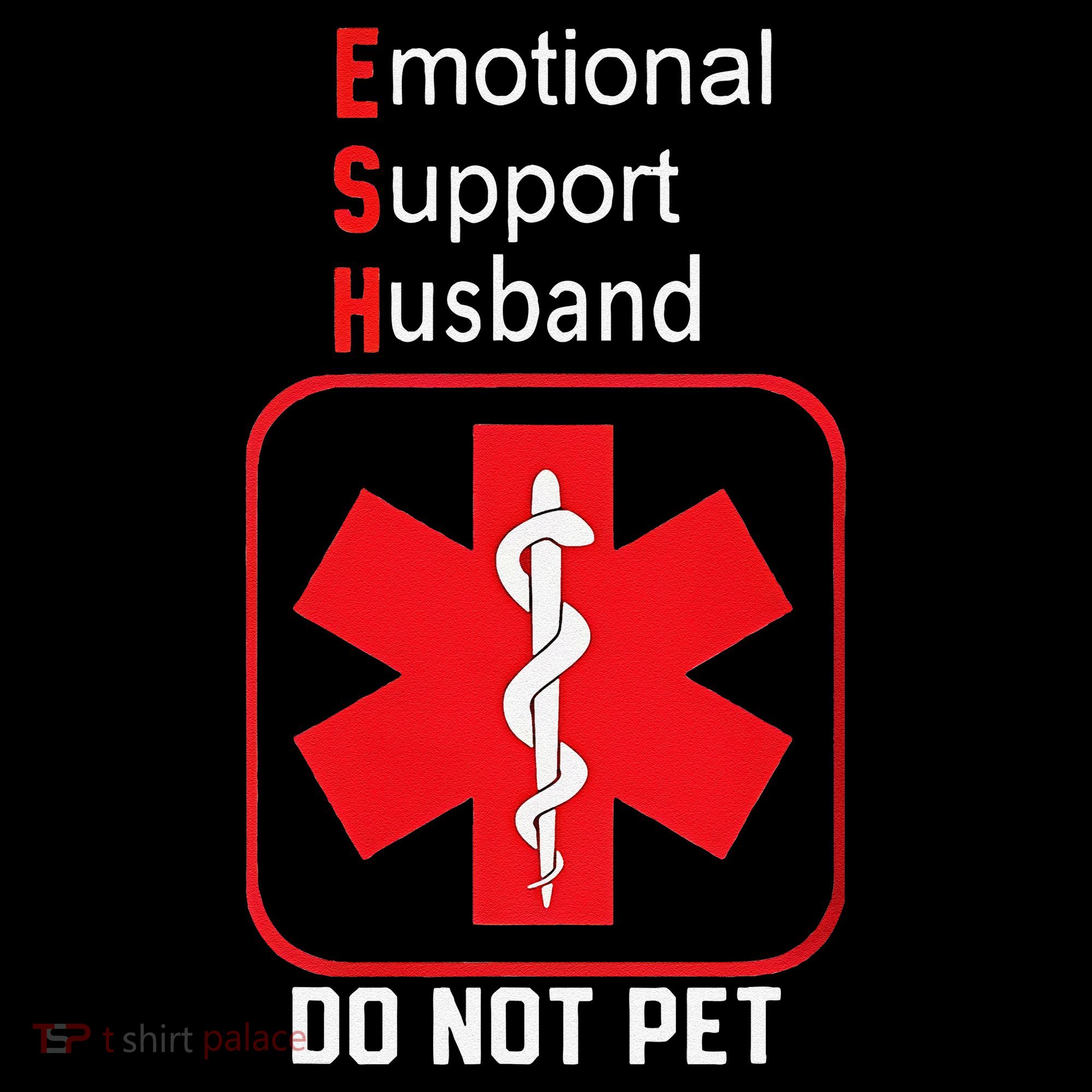 Emotional Support Husband Do Not Pet Tank Top