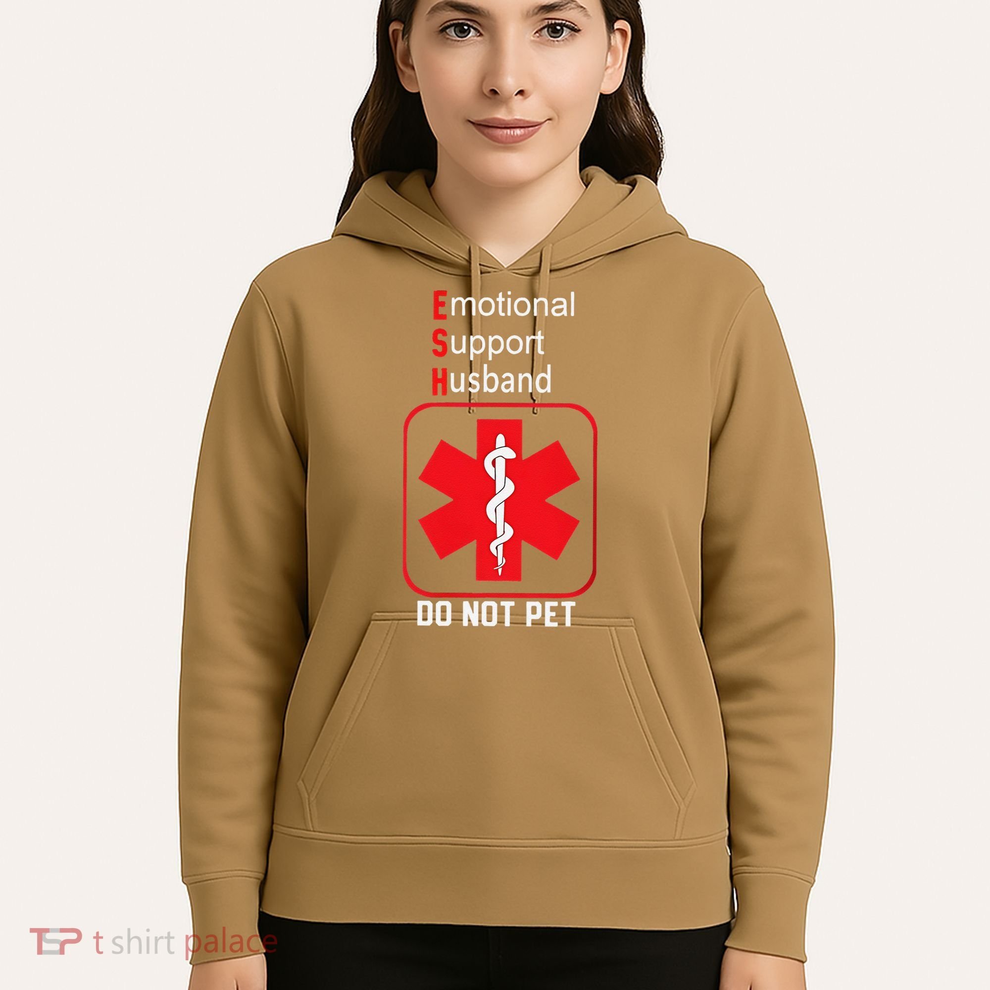 Emotional Support Husband Do Not Pet Hoodie