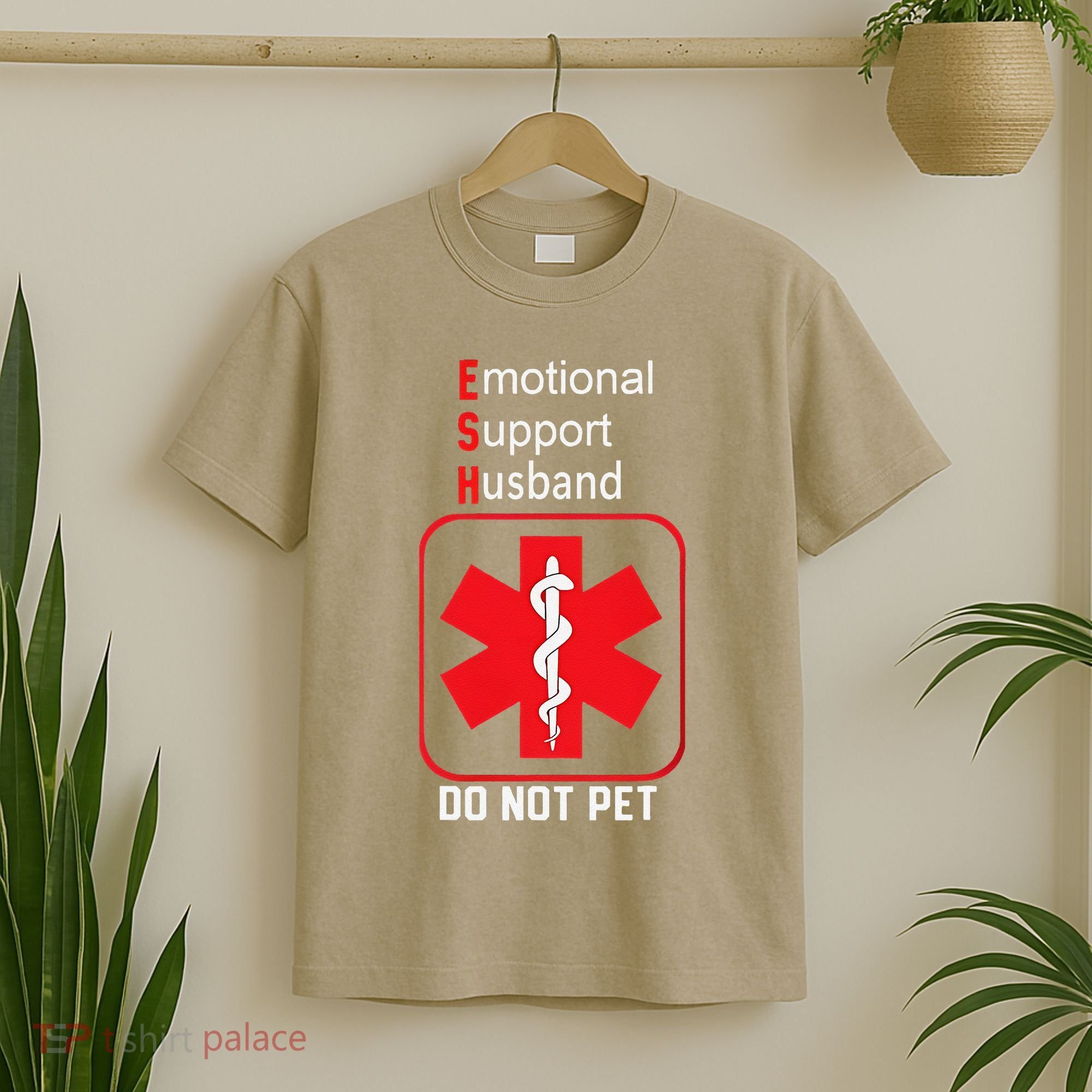 Emotional Support Husband Do Not Pet T-Shirt