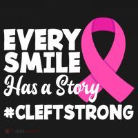 Every Smile Has A Story Cleft Lip And Palate Awareness Great Gift Women's Hoodie thumb 2