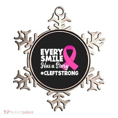 Every Smile Has A Story Cleft Lip And Palate Awareness Great Gift Ornament