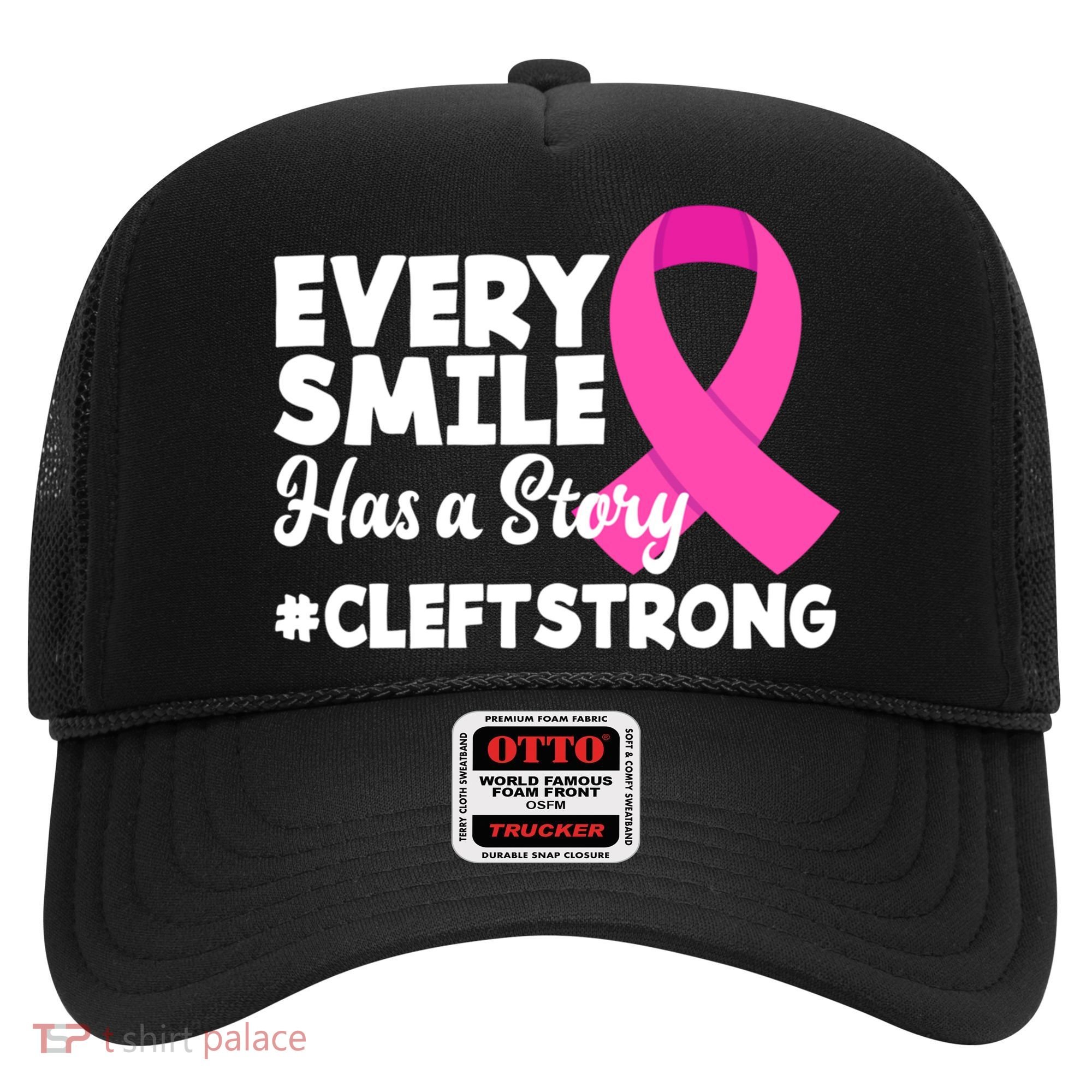 Every Smile Has A Story Cleft Lip And Palate Awareness Great Gift Hat