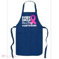 Every Smile Has A Story Cleft Lip And Palate Awareness Great Gift Apron thumb 0