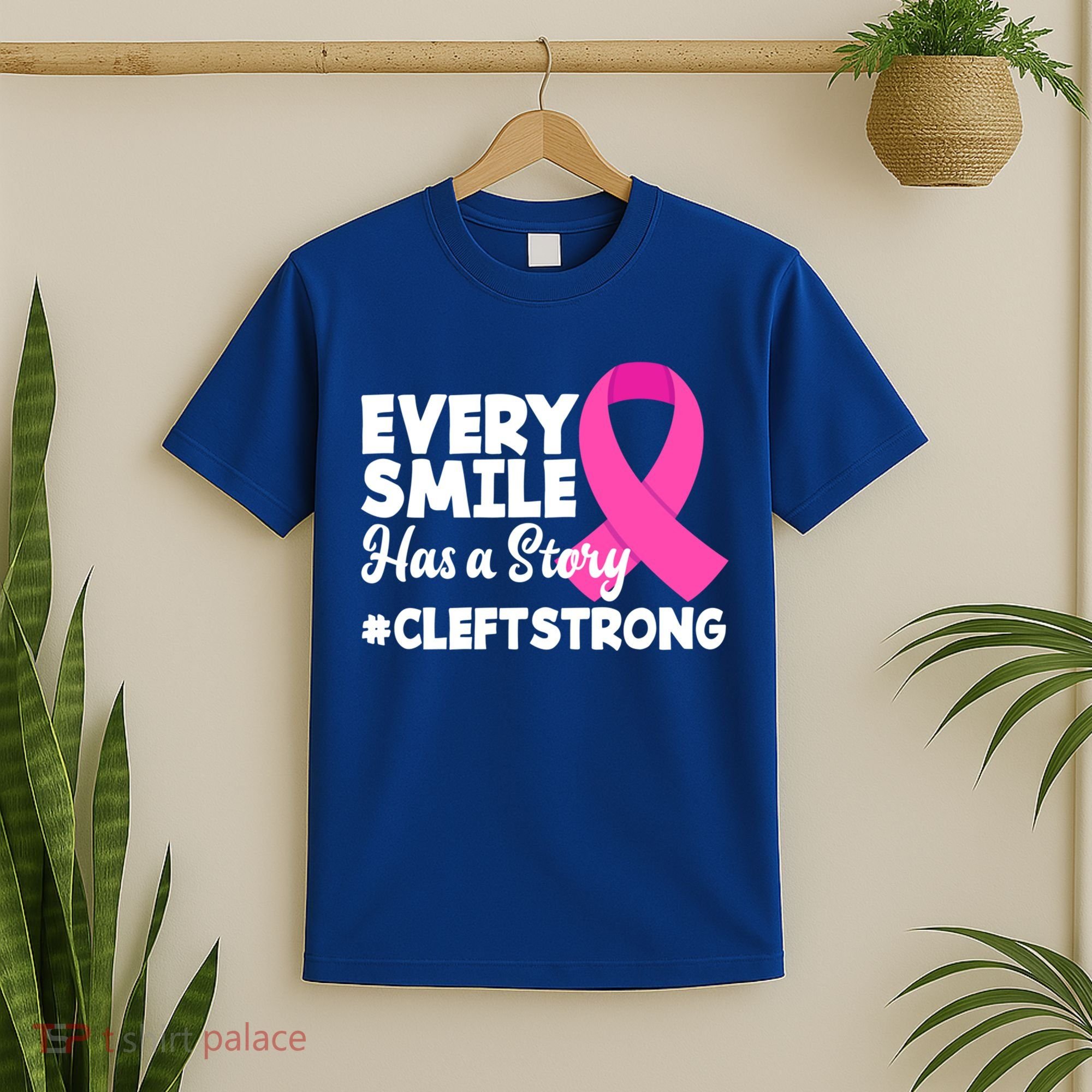 Every Smile Has A Story Cleft Lip And Palate Awareness Great Gift T-Shirt