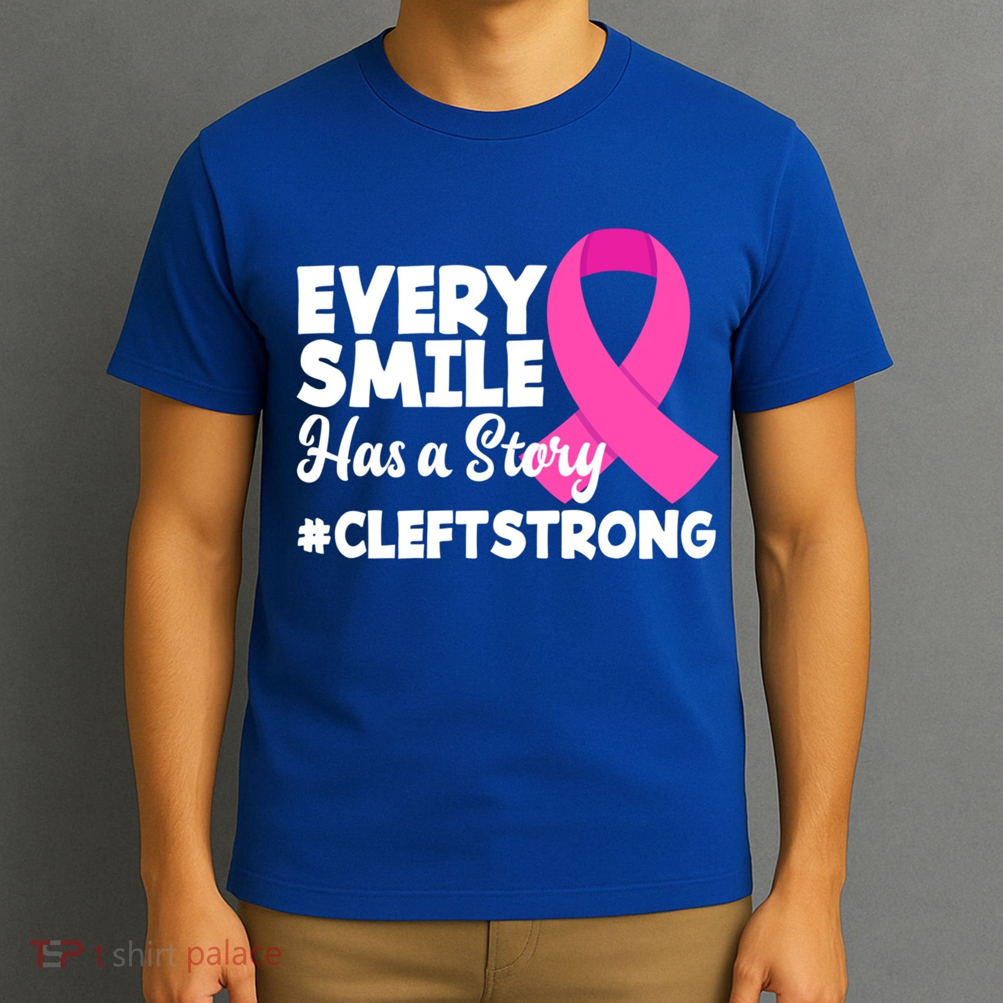 Every Smile Has A Story Cleft Lip And Palate Awareness Great Gift T-Shirt