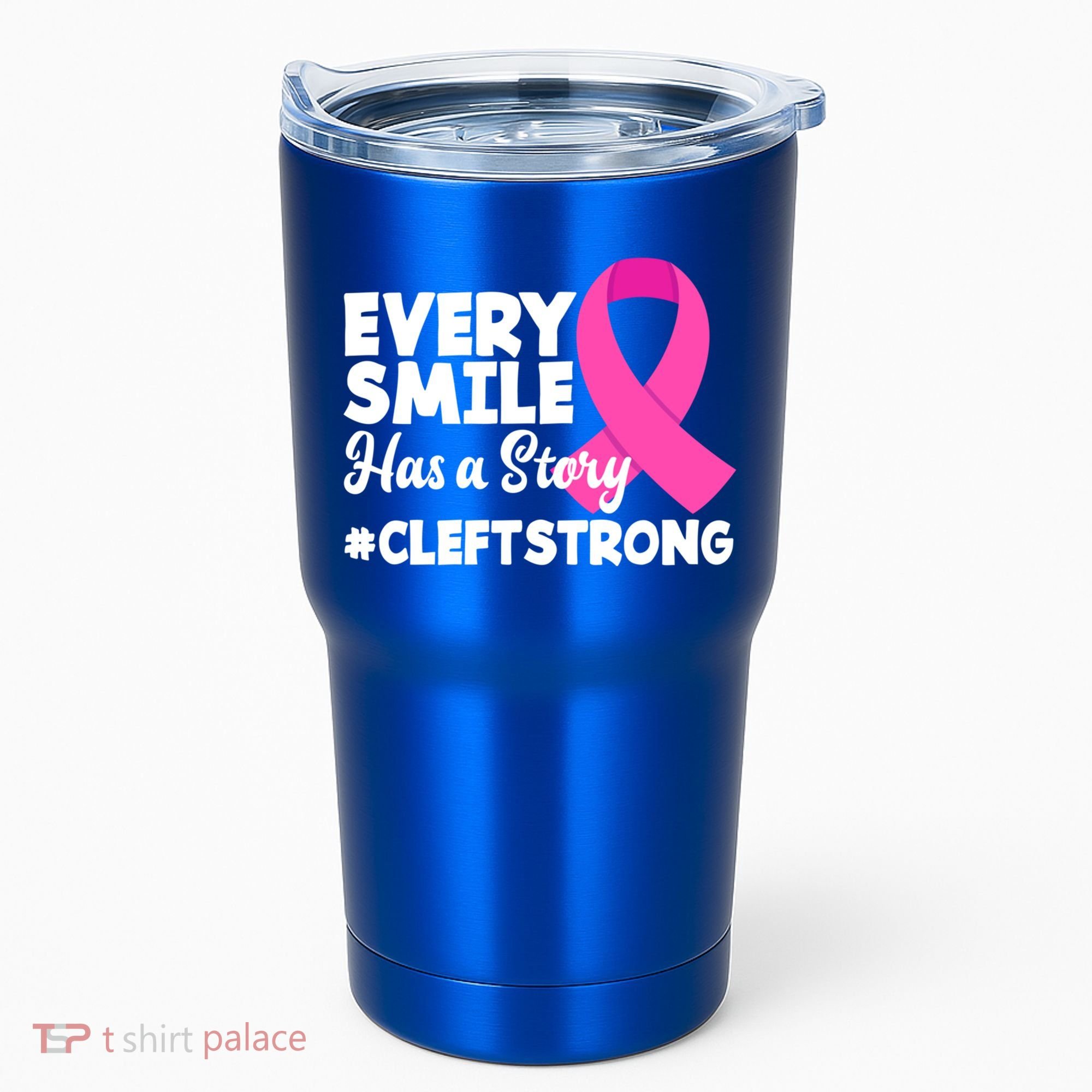 Every Smile Has A Story Cleft Lip And Palate Awareness Great Gift Tumbler