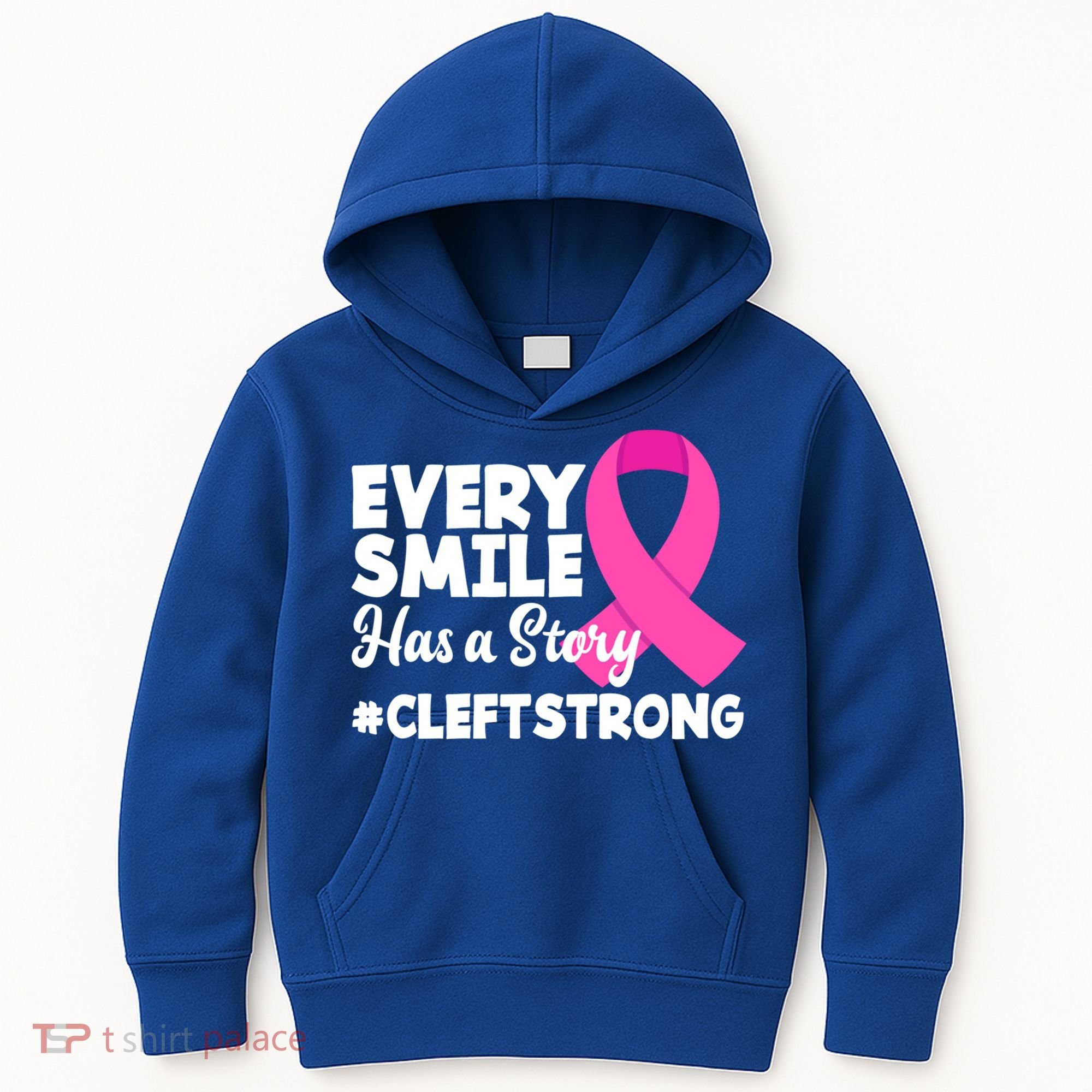 Every Smile Has A Story Cleft Lip And Palate Awareness Great Gift Kids Hoodie