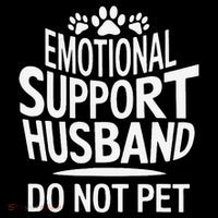 Emotional Support Husband Do Not Pet Funny Marriage Quote Coffee Mug thumb 5