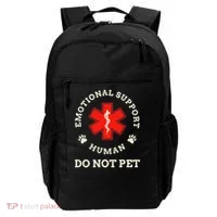 Emotional Support Husband Do Not Pet Backpack thumb 0
