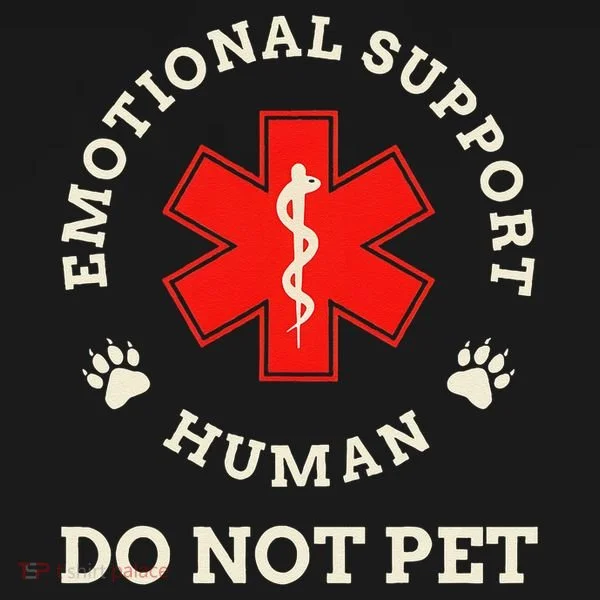 Emotional Support Husband Do Not Pet Backpack