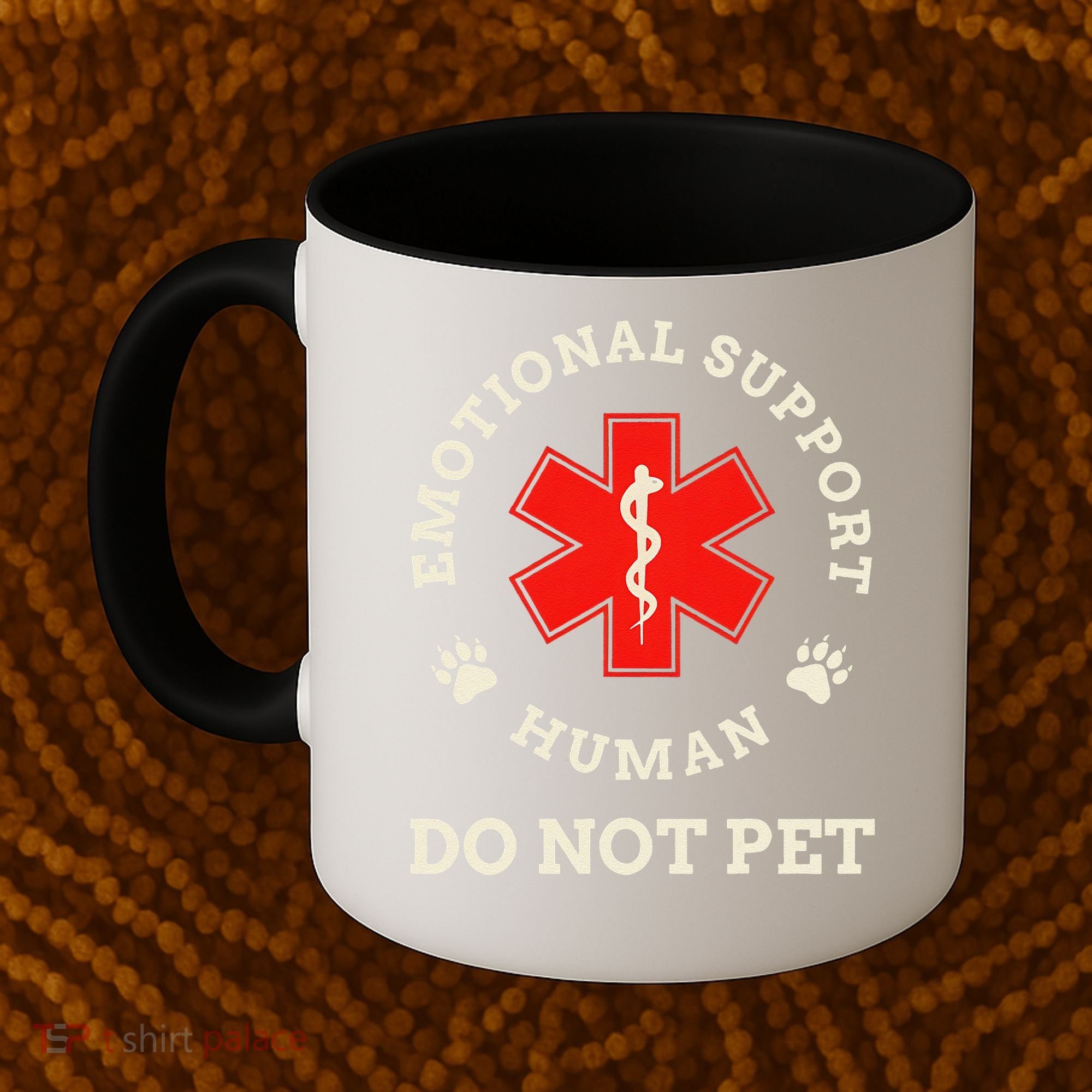 Emotional Support Husband Do Not Pet Coffee Mug