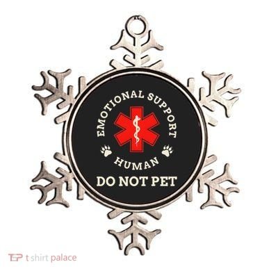Emotional Support Husband Do Not Pet Ornament