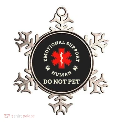 Emotional Support Husband Do Not Pet Ornament