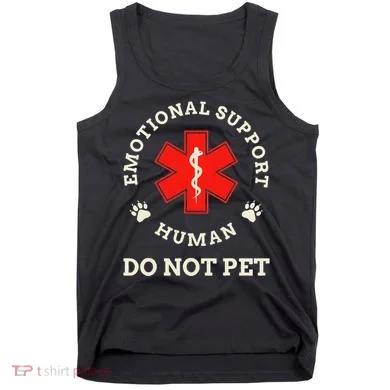Emotional Support Husband Do Not Pet Tank Top