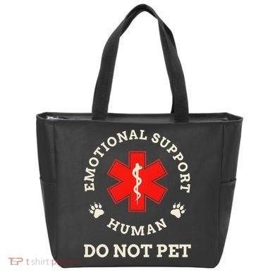 Emotional Support Husband Do Not Pet Tote Bag