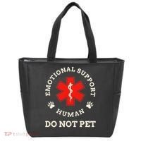 Emotional Support Husband Do Not Pet Tote Bag thumb 0