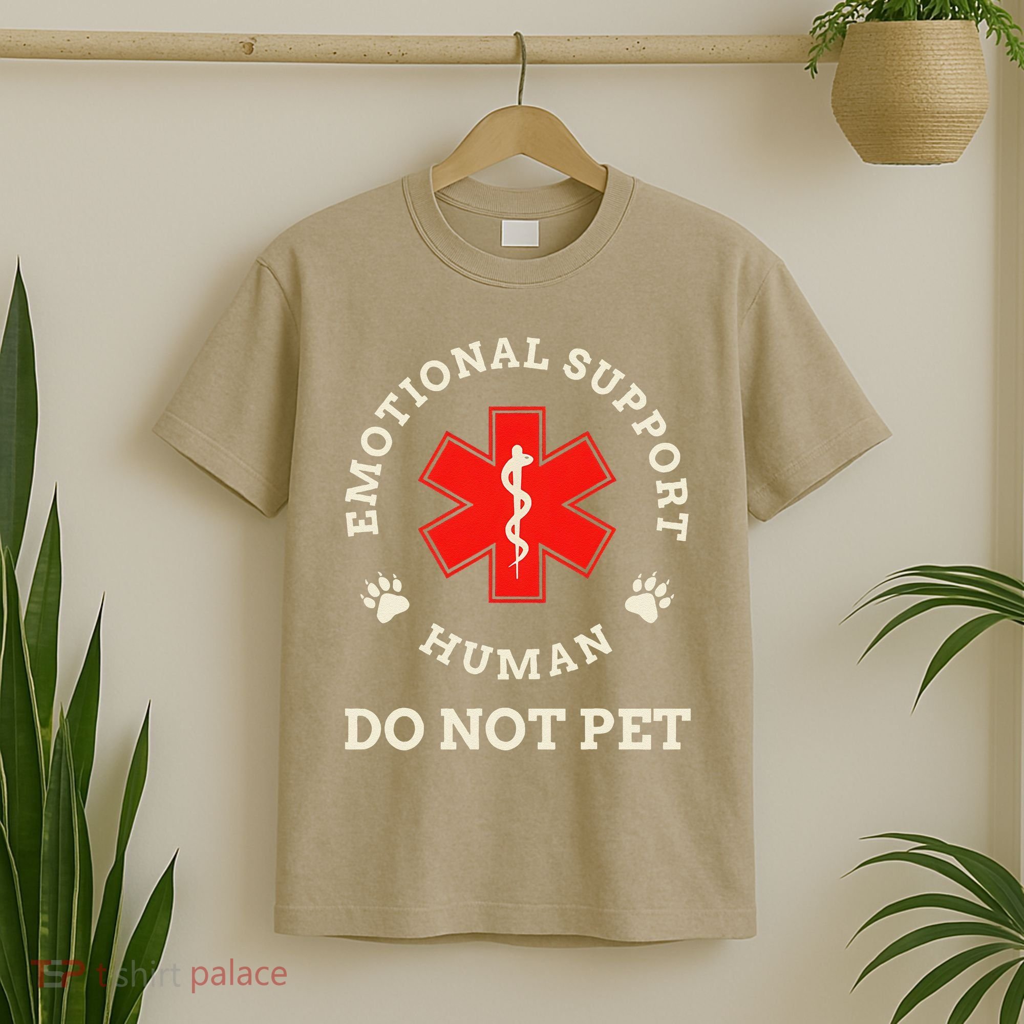 Emotional Support Husband Do Not Pet T-Shirt