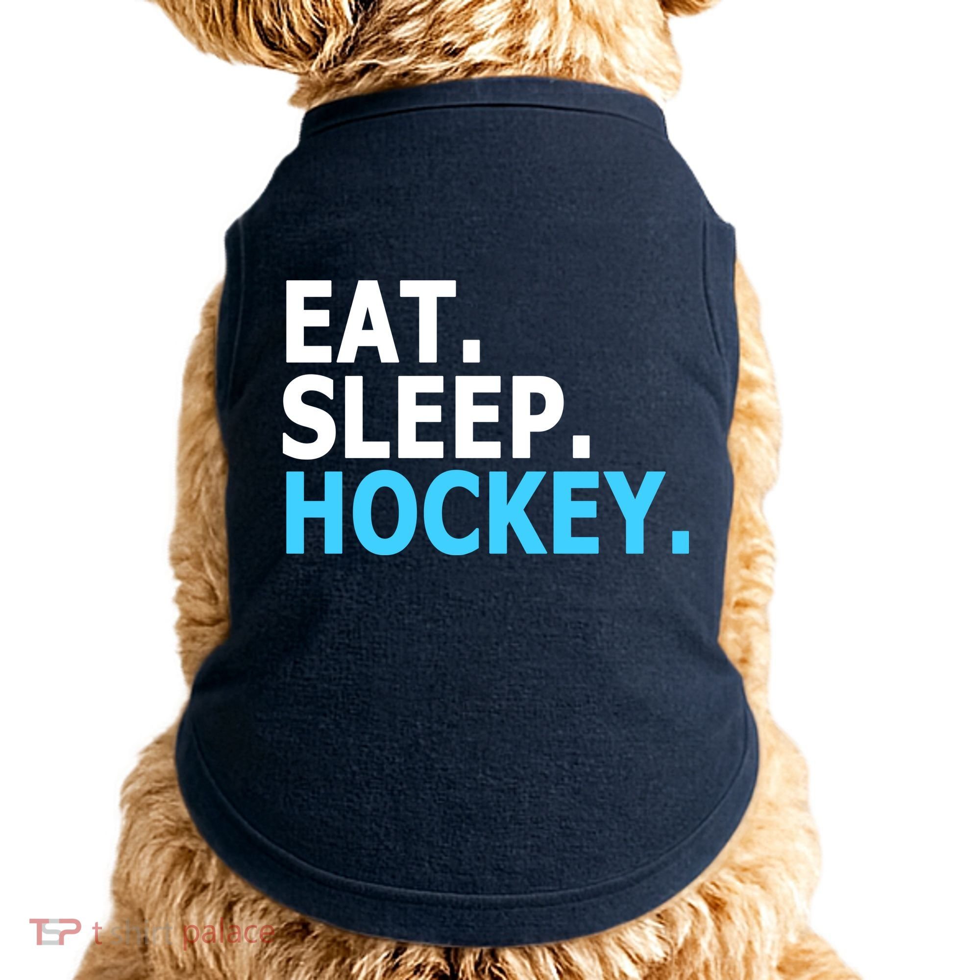 Eat. Sleep. Hockey. Doggie Tank